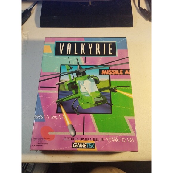 Valkyrie - Vintage 1993 - GameTek - Apple Macintosh Game - 3.5 Floppy Disk - CIB - Picture 4 of 5